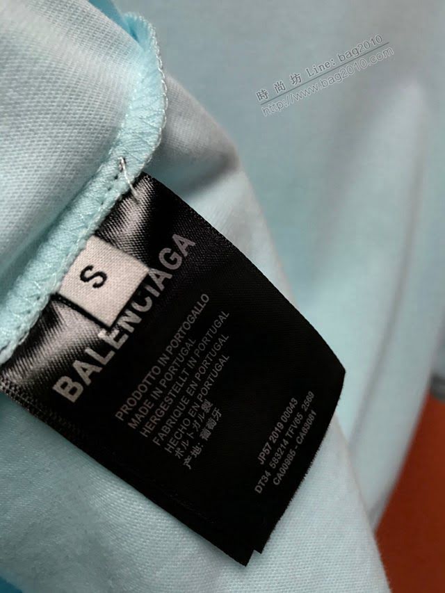 Balenciaga男T恤 2020新款 頂級版本 巴黎世家男短袖衣  tzy2442